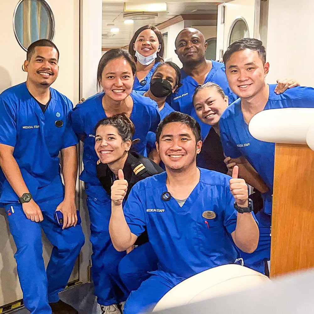 cruise ship medical staff jobs